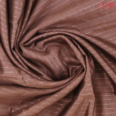 Mauve Brown Chiniya Silk Saree