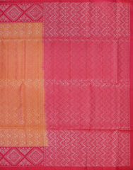 Copper Orange Soft Silk Saree