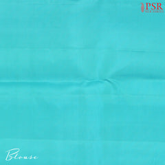 Dark Blue Kanchipuram Silk Saree