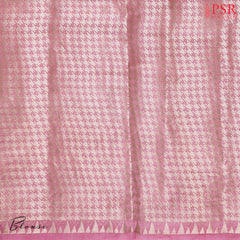 Light Pink Banaras Silk Saree