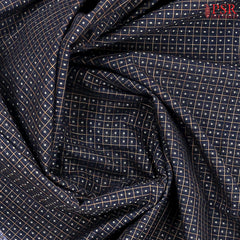 Black Kalakshetra Kovai Cotton Saree