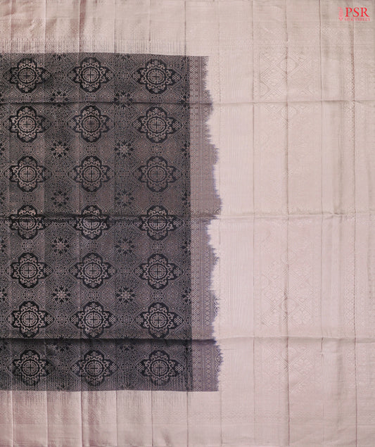 Black Soft Silk Saree