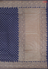 Dark Blue Georgette Saree