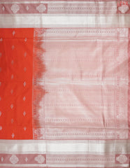 Scarlet Red Soft Art Silk Saree