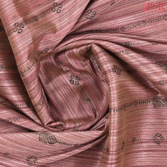 Onion Pink Semi Banaras Saree