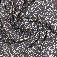 Grey Cotton Print Running Material
