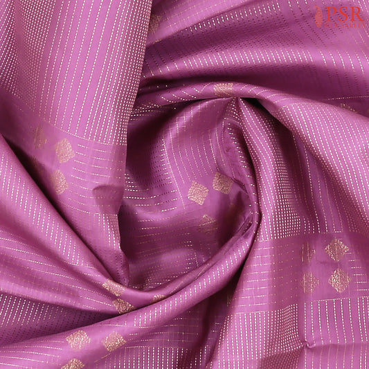 Orchid Pink Fancy Kanchipuram Silk Saree