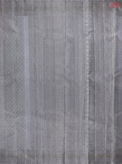 Flint Grey Kanchipuram Silk Saree