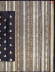 Black Kanchipuram Silk Saree
