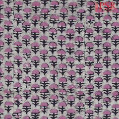 Light Grey Batik Print Running Material