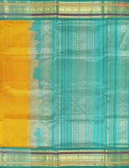 Mimosa Yellow Cotton Silk Saree