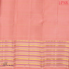 Dark Pink Kanchipuram Silk Saree