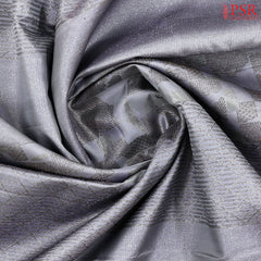 Flint Grey Kanchipuram Silk Saree