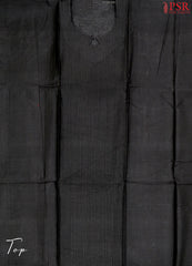 Black Semi Pashmina Dress Material