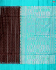 Hickory Brown Soft Silk Saree