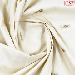 Cream Beige Kerala Cotton Saree