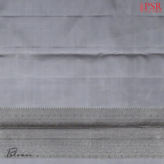 Flint Grey Kanchipuram Silk Saree