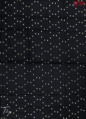 Black Assam Silk Dress Material