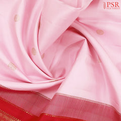 Pastel Pink Kanchipuram Silk Saree