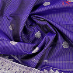 Spanish Violet Kanchipuram Silk Saree