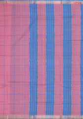 Pink Mangalagiri Cotton Saree