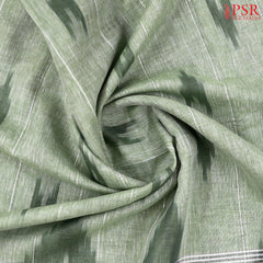Light Green Linen Saree