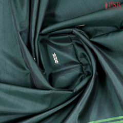 Bottle Green Vazhainaar Silk Saree