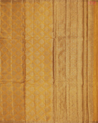 Mustard Yellow Banaras Tussar Silk Saree