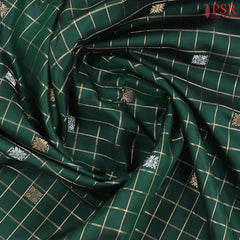 Dark Green Kanchipuram Silk Saree