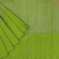 Apple Green Kanchipuram Silk Saree