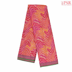 Shades Of Pink Kanchipuram Jacquard Silk Saree