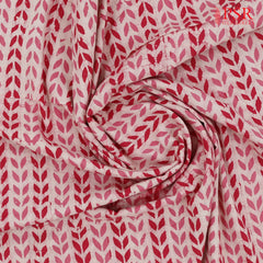Pink Batik Print Running Material