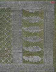 Dark Asparagus Green Georgette Saree