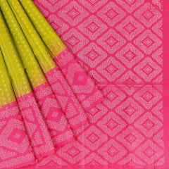 Pear Green Soft Silk Saree