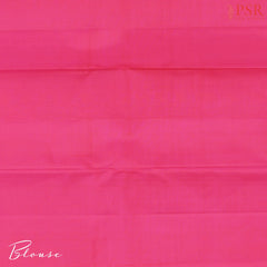 Razzmatazz Pink Kanchipuram Silk Saree