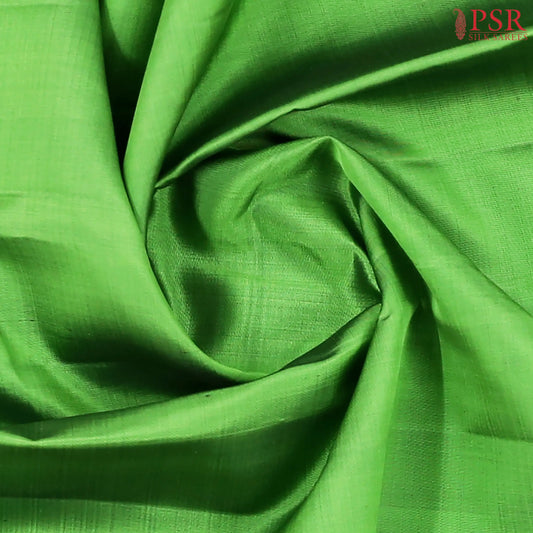 Parakeet Green Kanchipuram Silk Saree