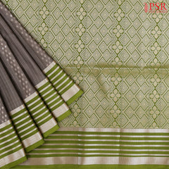 Fossil Grey Soft Art Silk Saree