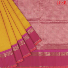 Yellow Soft Silk Saree