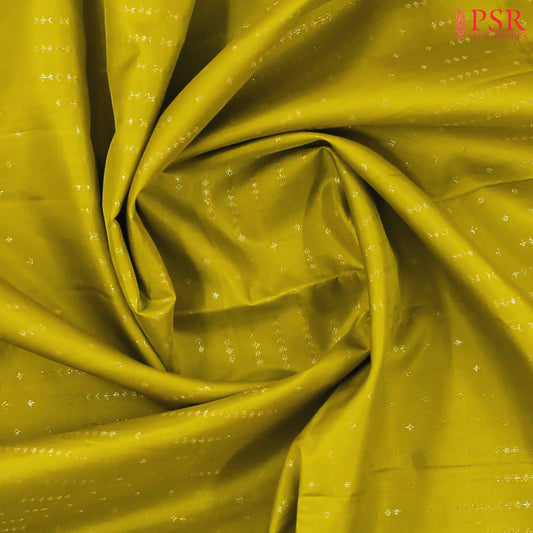Olive Yellow Soft Silk Saree