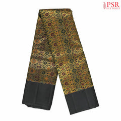 Black Kanchipuram Silk Saree