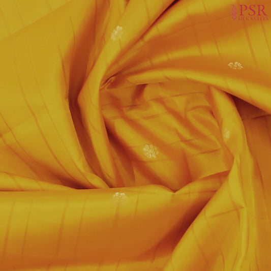 Mustard Yellow Soft Silk Saree