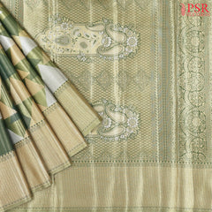 Green Hues Silk Tissue Saree