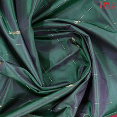 Bottle Green Vazhainaar Silk Saree