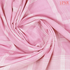 Pastel Pink Byloom Cotton Saree