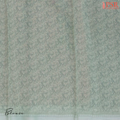 Peach Munga Silk Saree