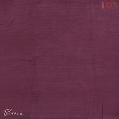 Dark Purple Pure Silk Cotton Dress Material