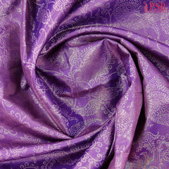 Violet Maroon Tissue Soft Silk Saree