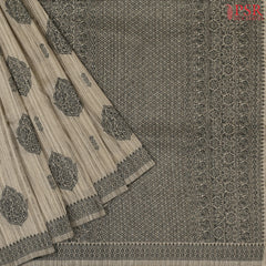 Tan Semi Banaras Saree