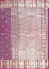 Mulberry Purple Kanchipuram Silk Saree