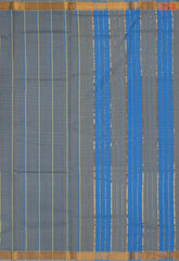 Grey Mangalagiri Cotton Saree